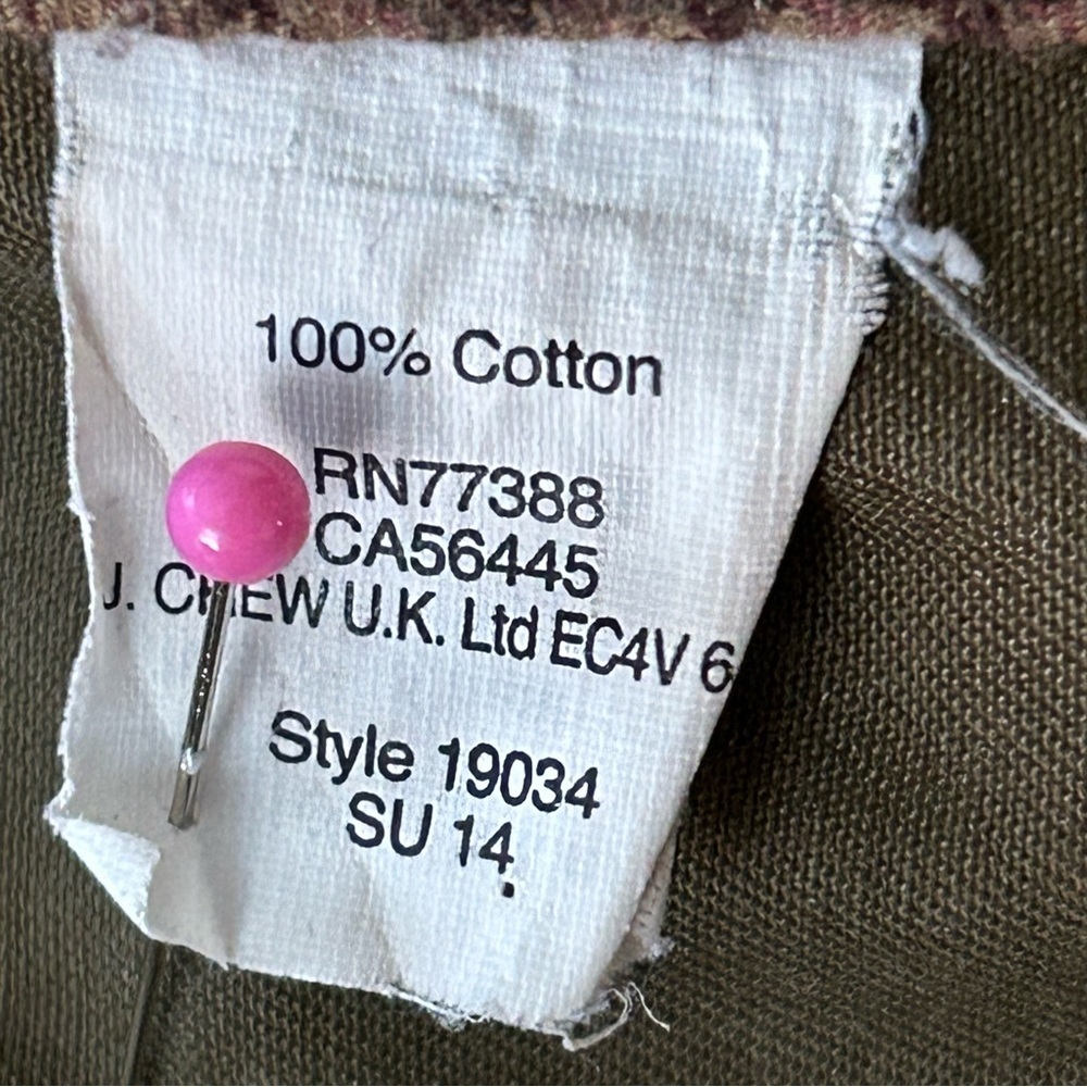 J. CREW Downtown Field Jacket Size Small - Picture 9 of 15